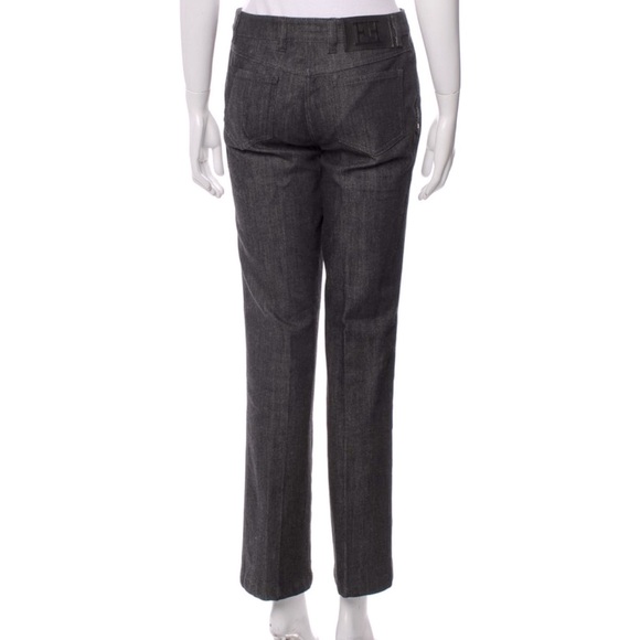 Escada Womens Mid-Rise Wide Leg Jeans size 36 US 6 Inseam 31 - Picture 2 of 11